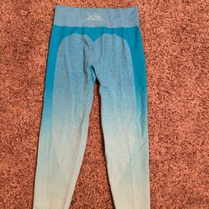 VS Pink Seamless Ombré Leggings